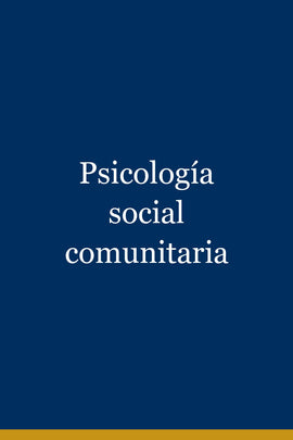 Psicología social comunitaria