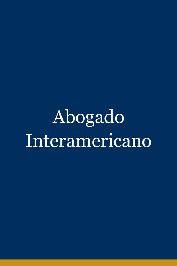 Portada de Abogado Interamericano