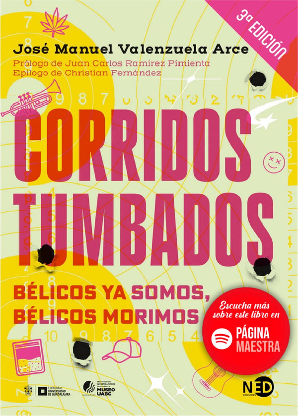 Portada de «Corridos tumbados. Bélicos ya somos, bélicos morimos»
