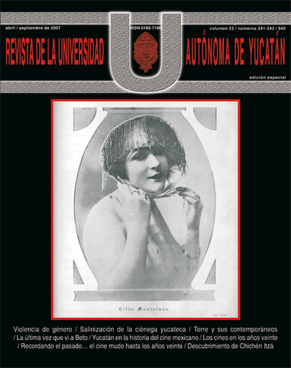 Portada de «Revista de la Universidad Autónoma de Yucatán, núm. 241-242 (abril-septiembre de 2007)»