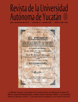 Revista de la Universidad Autónoma de Yucatán, núm. 269 (julio-diciembre de 2016)
