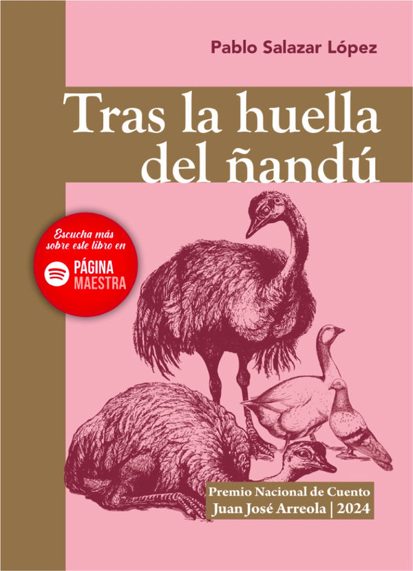 Portada de «Tras la huella del ñandú»