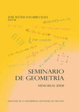 Seminario de geometría: Memorias 2008